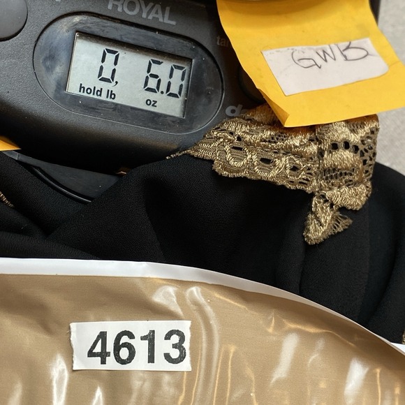 BKE Boutique Babydoll Peplum Tank Top S Black Glam Clubwear Boho Chic Whimsigoth - Picture 9 of 9